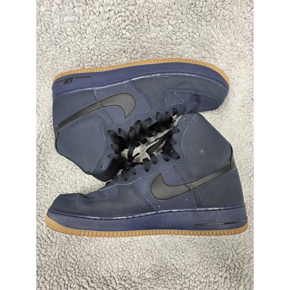 Nike Air Force 1‎ High CMFT Blue  Black 315121-408 Men's Size 12.5